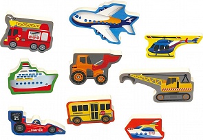 Пазл-головоломка – Транспорт (Playgo, Play 1995veg)